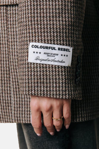 Blazer bruin - COLOURFUL REBEL