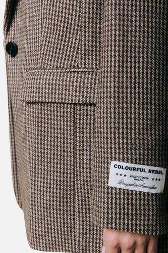 Blazer bruin - COLOURFUL REBEL