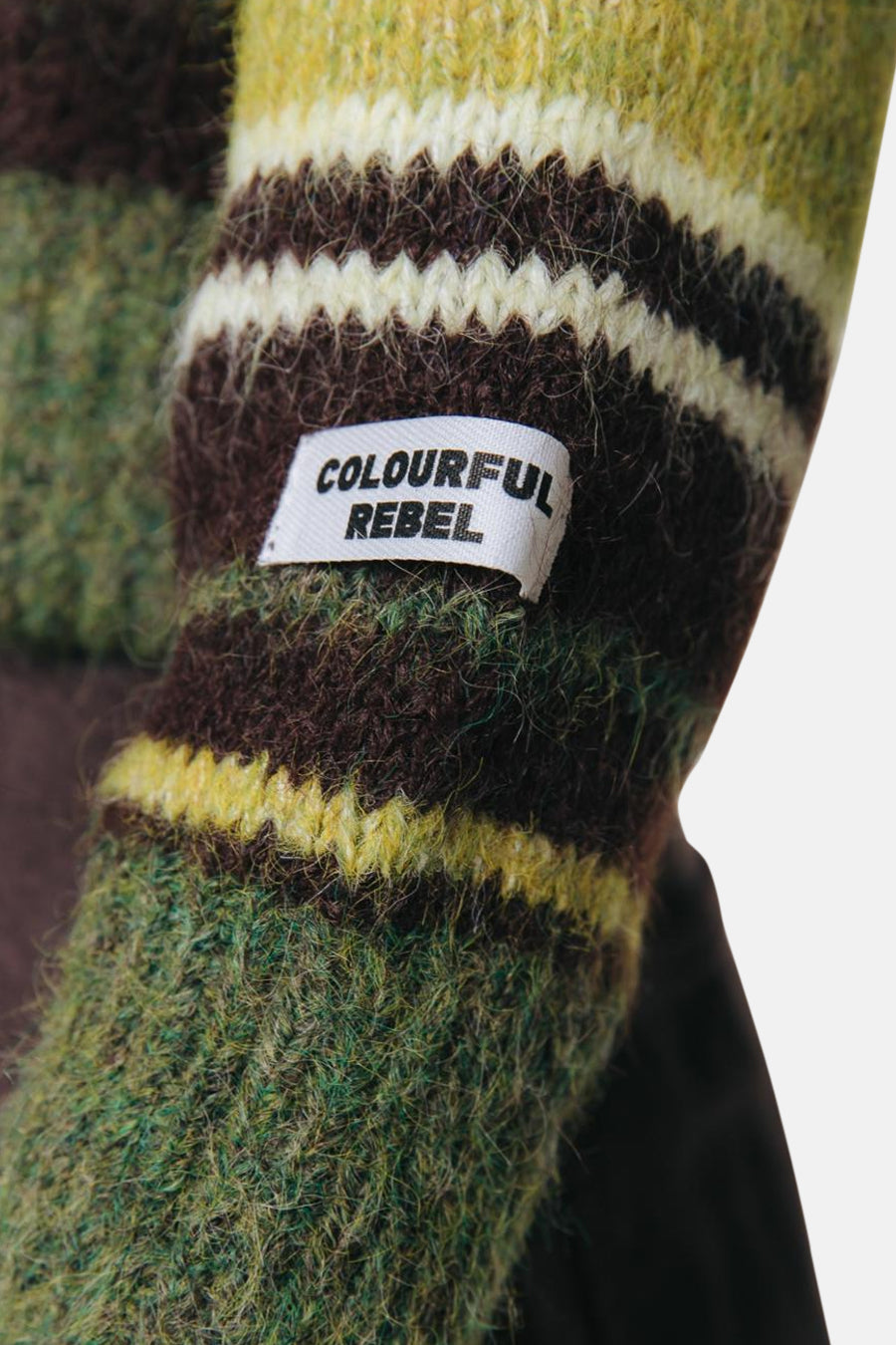 Trui met ronde hals multicolor - COLOURFUL REBEL