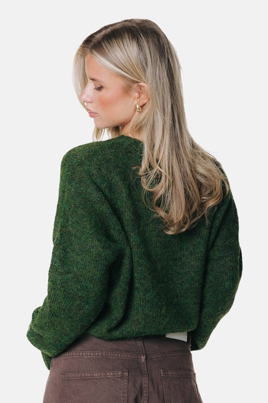 Cardigan vert - COLOURFUL REBEL