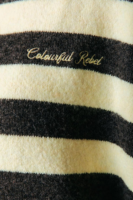 Trui met ronde hals multicolor - COLOURFUL REBEL
