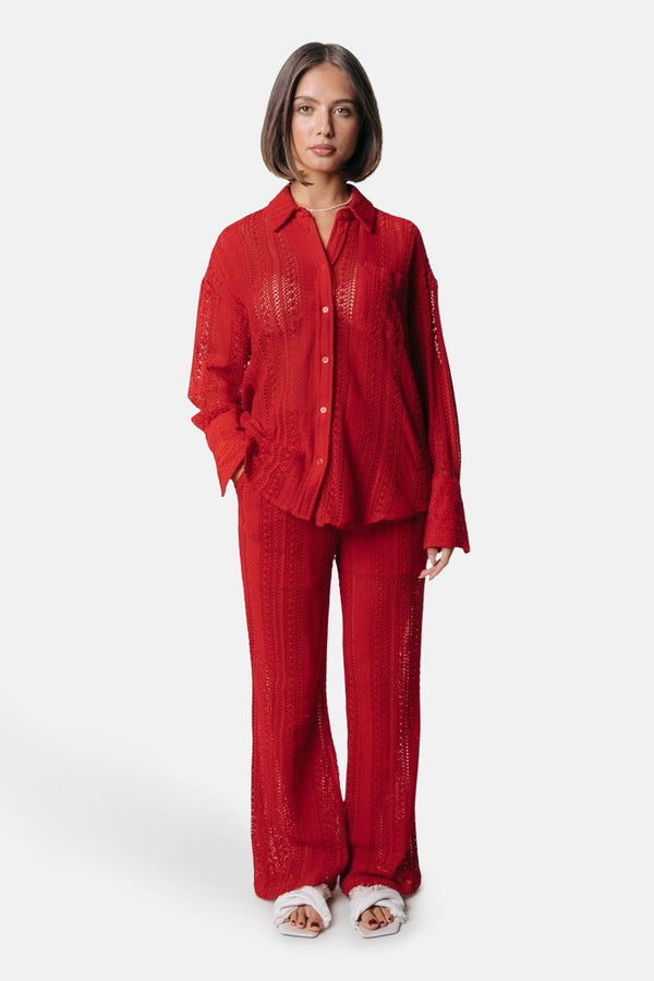 Broek Rood - COLOURFUL REBEL