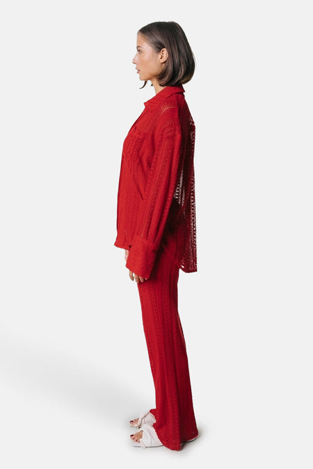 Broek Rood - COLOURFUL REBEL