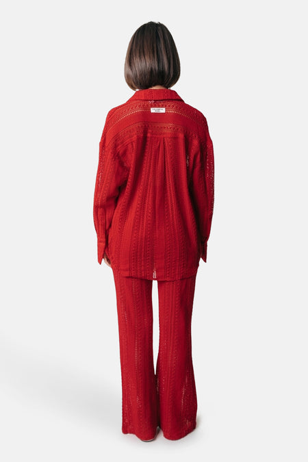 Pantalon Rouge - COLOURFUL REBEL