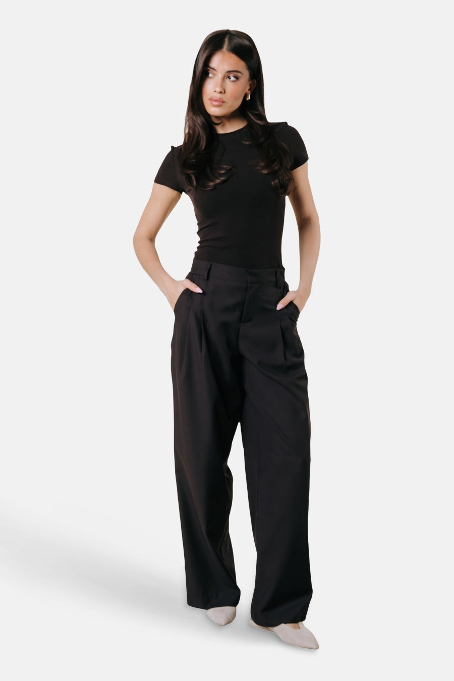 Pantalons brun - COLOURFUL REBEL