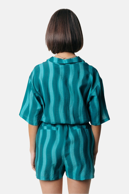 Playsuits Groen - COLOURFUL REBEL