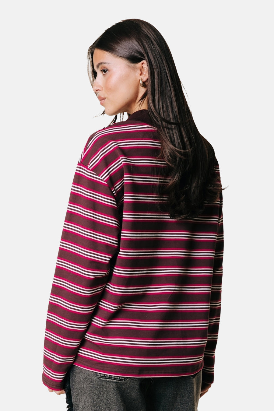Polos (manches longues) rouge - COLOURFUL REBEL