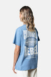 T-shirt (korte mouwen) Blauw - COLOURFUL REBEL
