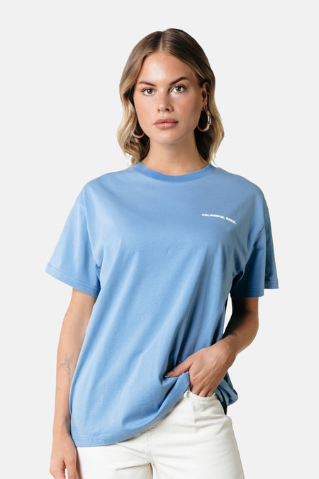 T-shirt (manches courtes) Bleu - COLOURFUL REBEL