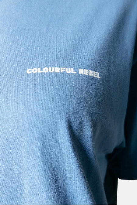 T-shirt (manches courtes) Bleu - COLOURFUL REBEL
