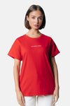 Top (korte mouwen) Rood - COLOURFUL REBEL