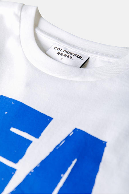 T-shirt (korte mouwen) Wit - COLOURFUL REBEL
