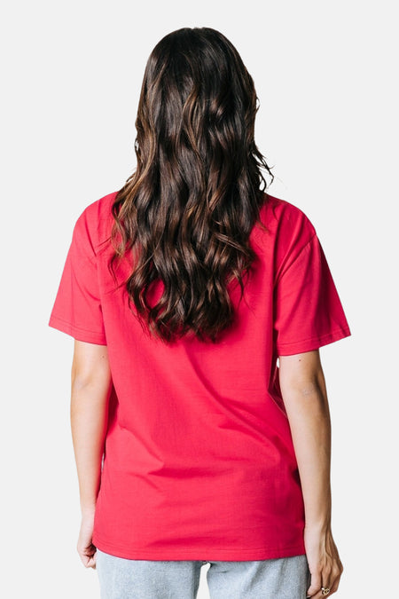 T-shirt met korte mouwen - rood