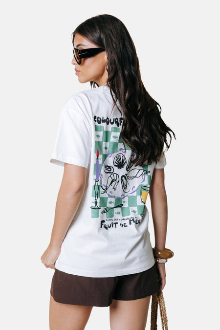 T-shirt met korte mouwen - wit
