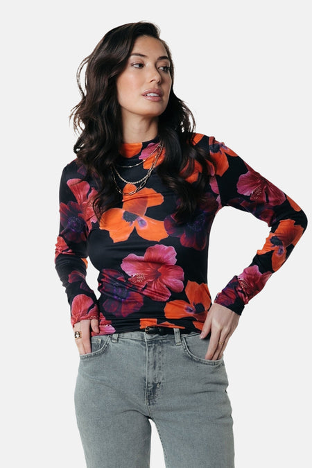 T-shirt met lange mouwen - Multicolor