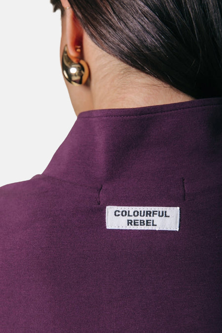 T-shirt à manches longues - violet