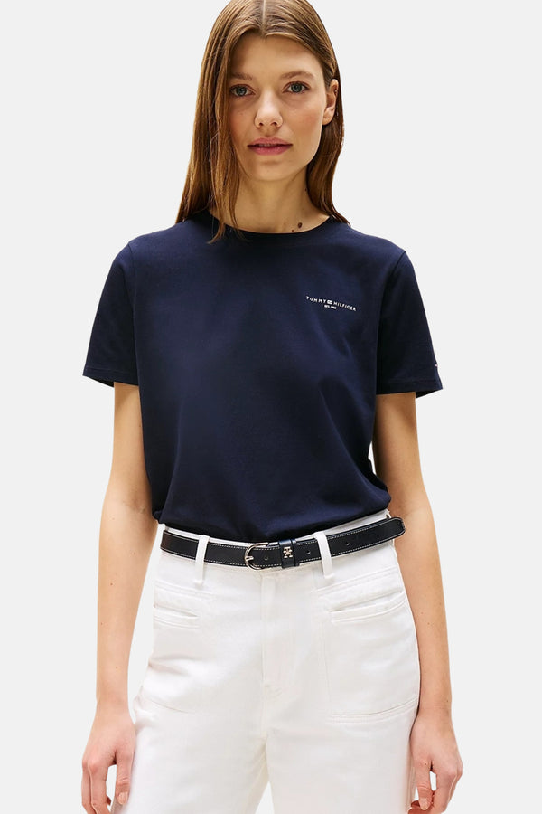 Top (korte mouwen) Blauw - TOMMY HILFIGER