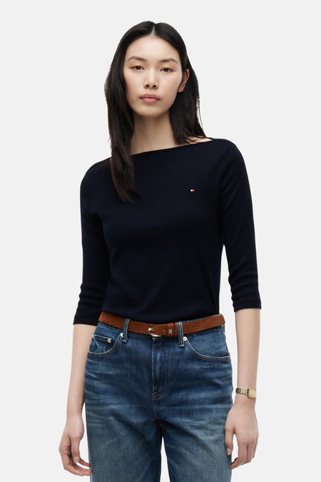 T-shirt met korte mouwen - Donkerblauw