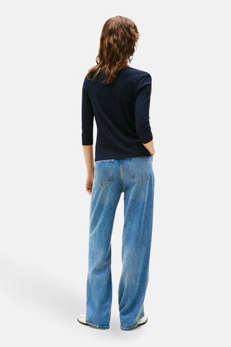 T-shirt à manches courtes - Bleu foncé