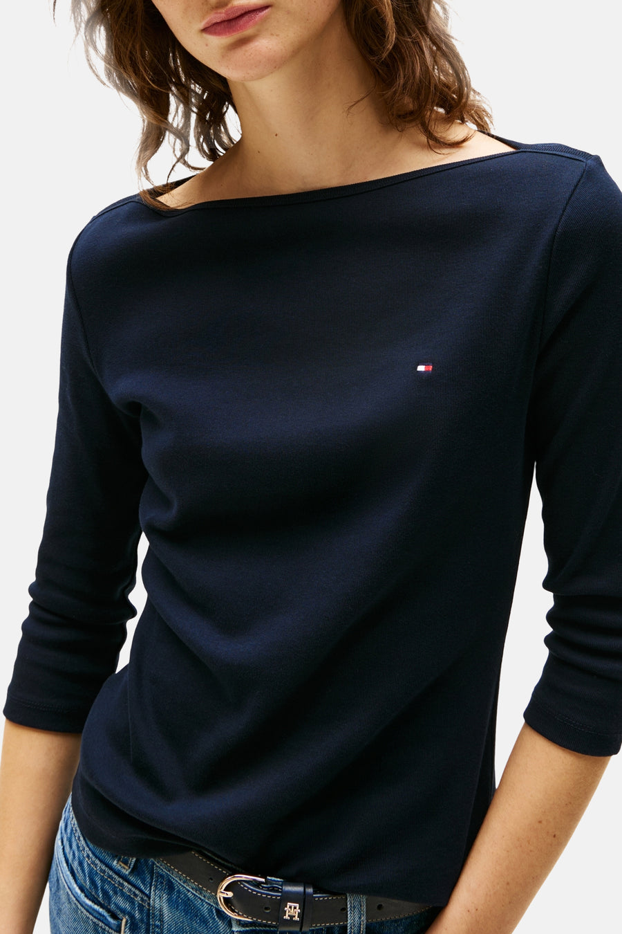 T-shirt à manches courtes - Bleu foncé - TOMMY JEANS