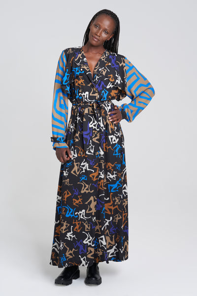 Robe longues Noir - YOUNG DESIGNERS X ZEB