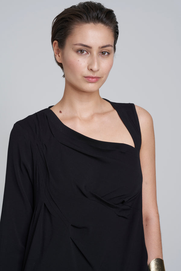 Jurk (lang) Zwart - YOUNG DESIGNERS X ZEB