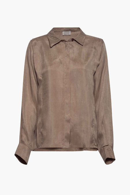 Blouse (lange mouwen) Grijs - YŪGEN