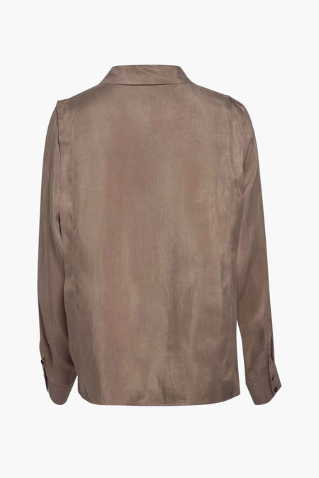 Blouse (lange mouwen) Grijs - YŪGEN