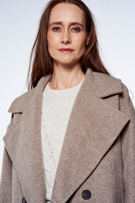 Veste longue Gris - YŪGEN