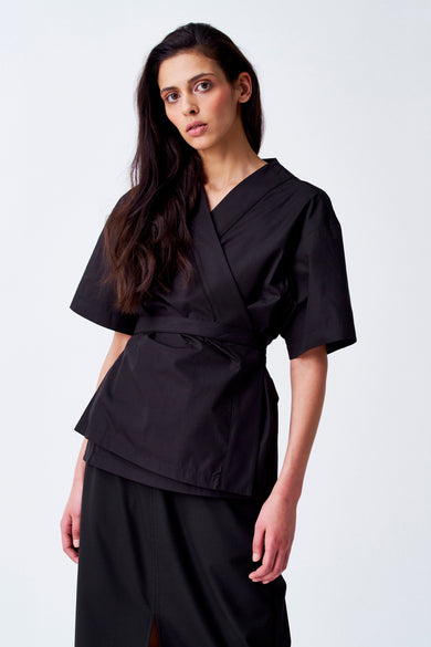 Blouse - noir