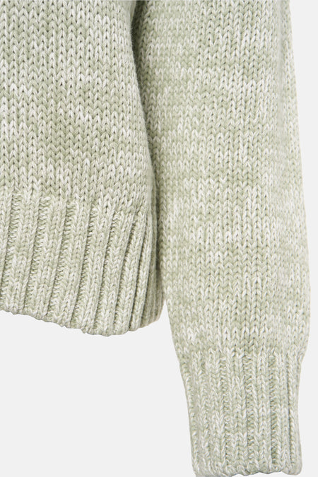 Pull met ronde hals - Groen