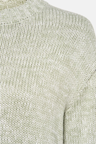 Pull met ronde hals - Groen - HAILYS