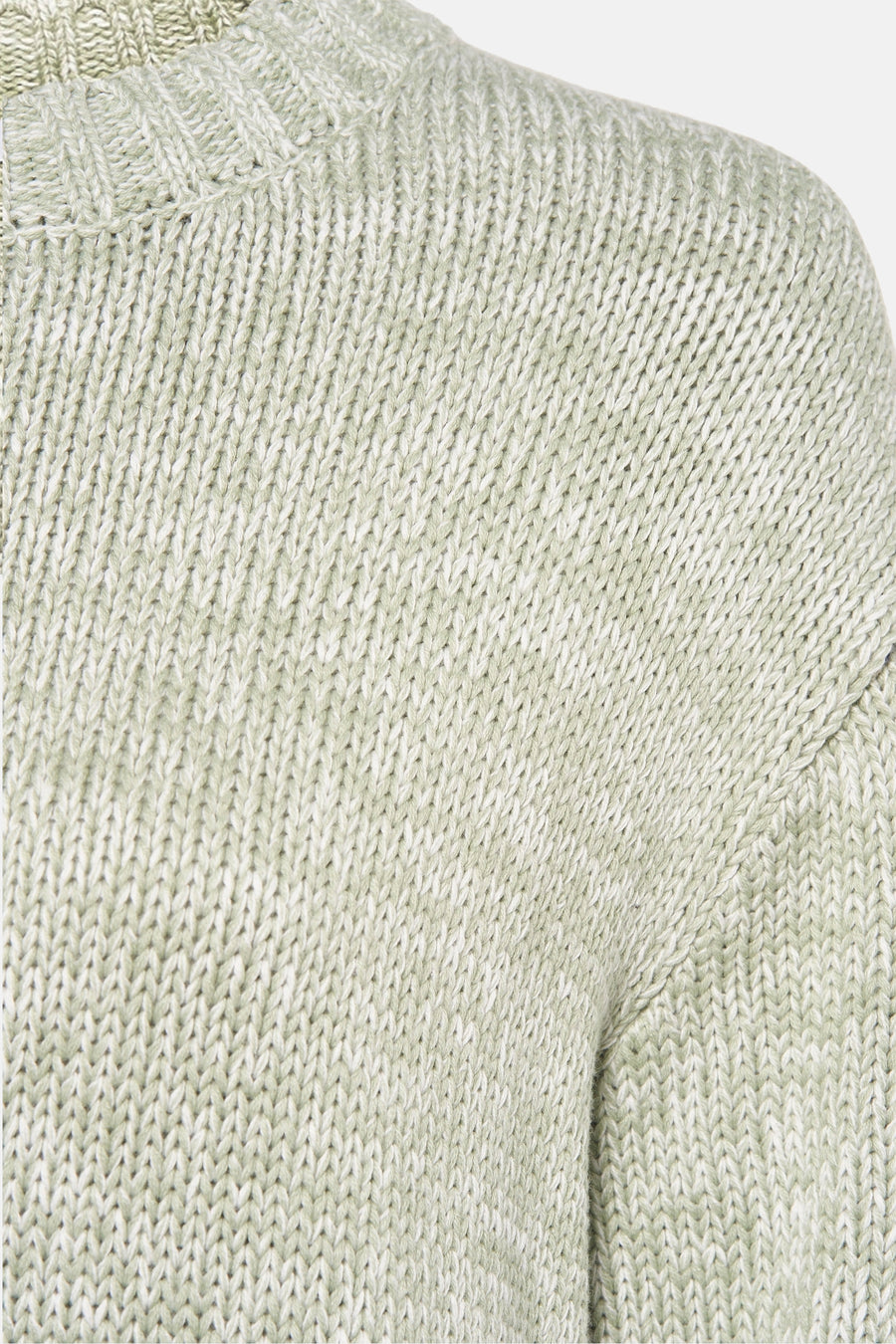 Pull met ronde hals - Groen - HAILYS