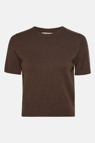 Pull met ronde hals - bruin - HAILYS - 4