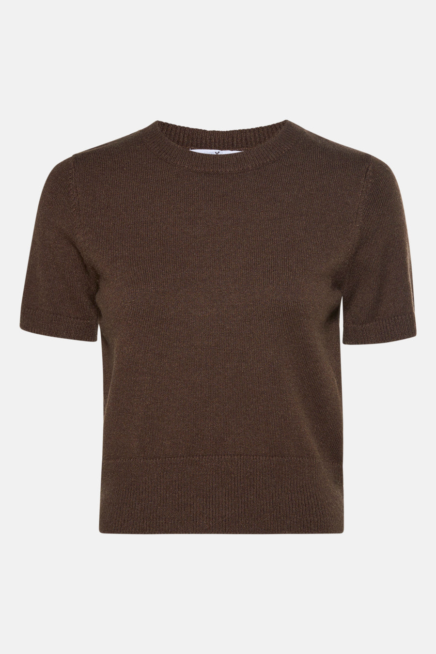 Pull met ronde hals - bruin - HAILYS - 1