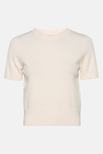 Pull met ronde hals - ecru - HAILYS - 3