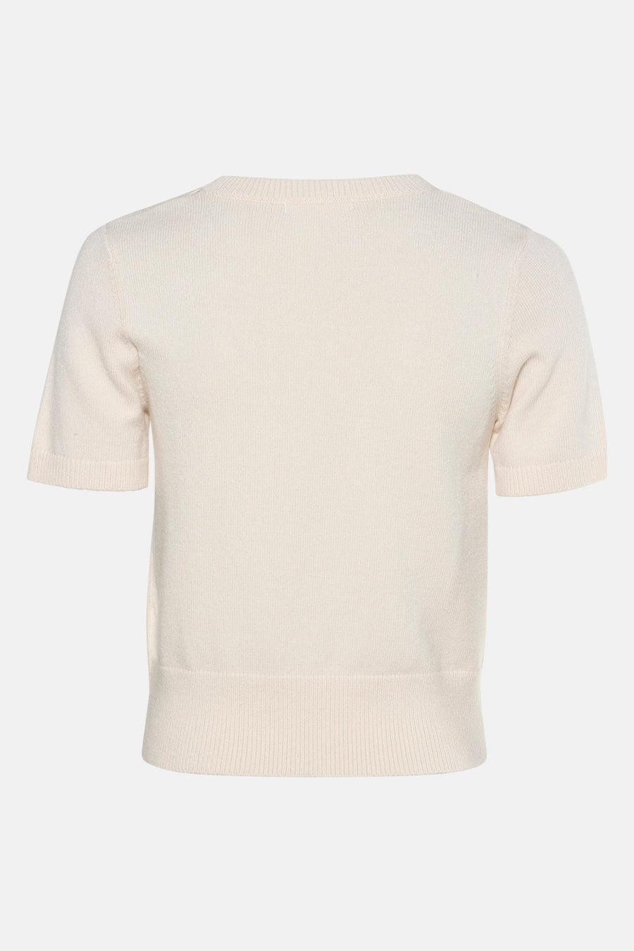 Pull met ronde hals - ecru - HAILYS - 2