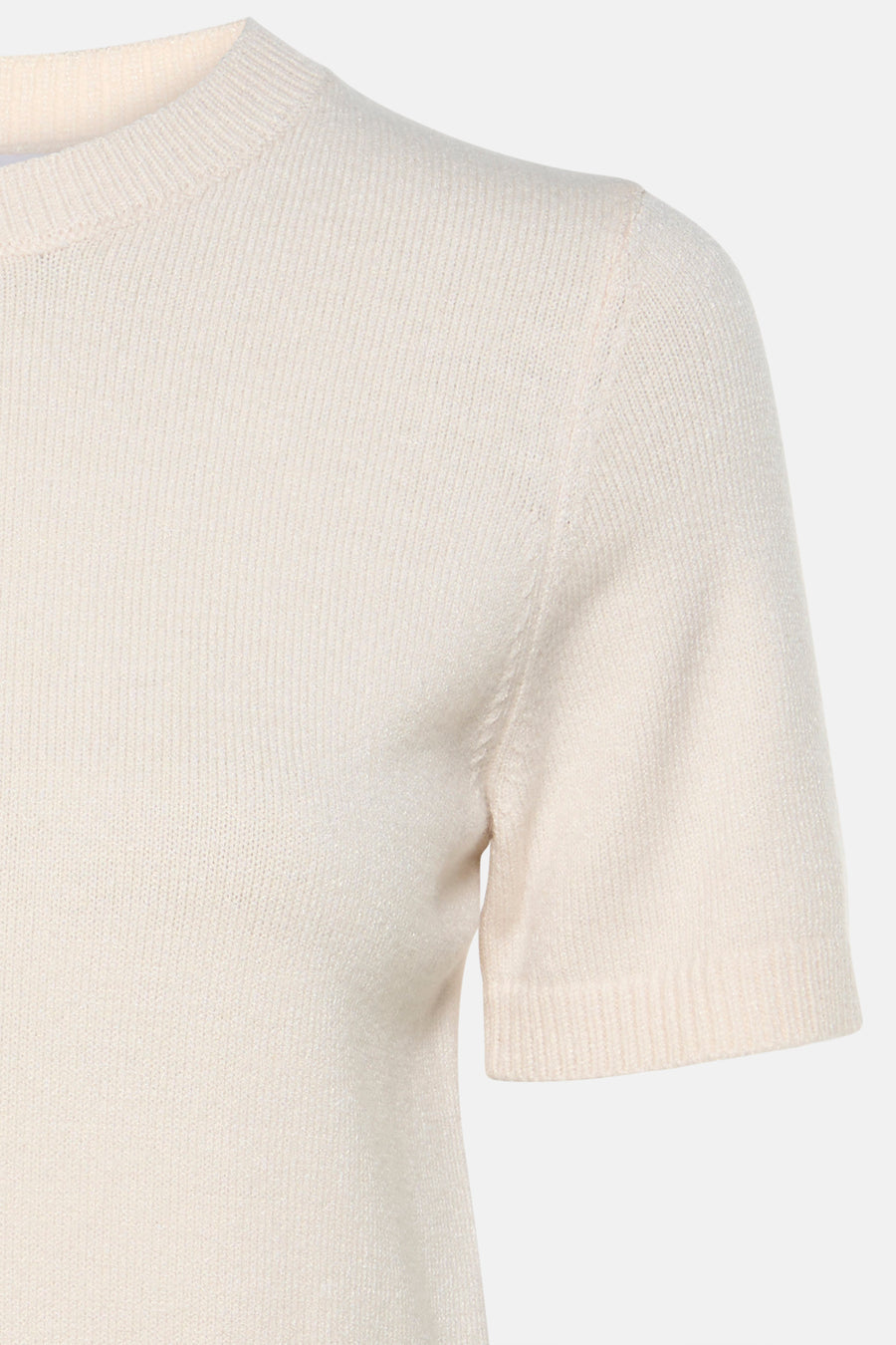 Pull met ronde hals - ecru - HAILYS - 3