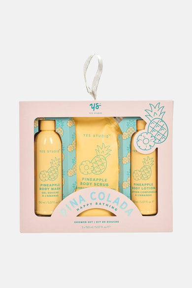 Multicolor cadeau set van Upper Canada met ananasprint op de verpakking.