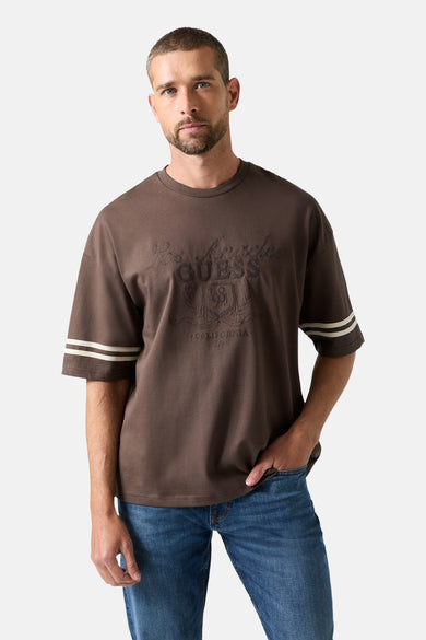 T-shirt (korte mouwen) bruin - Guess®