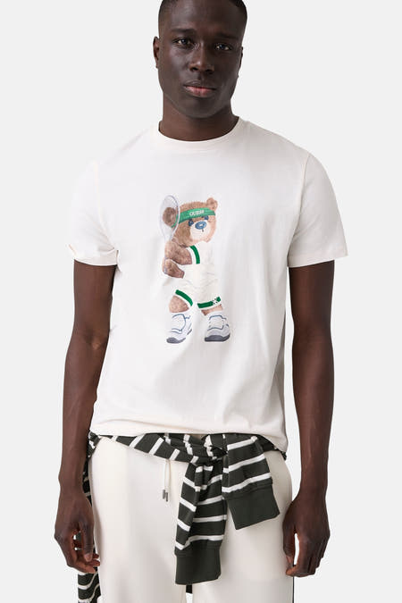 T-shirt met korte mouwen - G018 / SALT WHITE