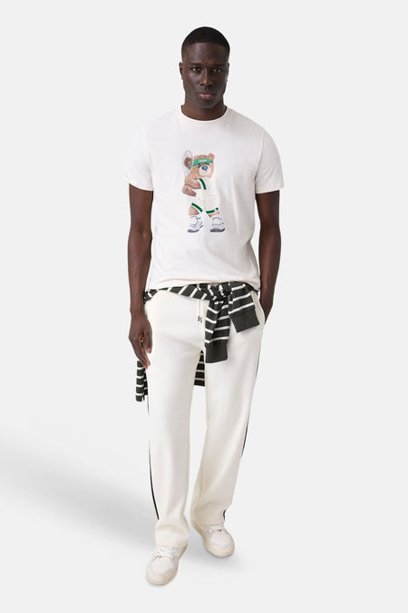 T-shirt met korte mouwen - ecru