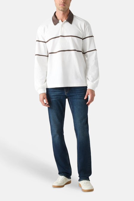 Sweater O-hals - G018 / SALT WHITE