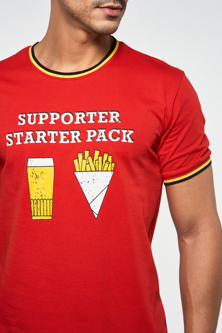 T-shirt - rouge