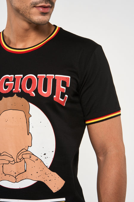 T-shirt (korte mouwen) Zwart - ZEB STYLE LAB