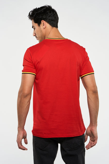 T-shirt (manches courtes) Rouge - ZEB STYLE LAB