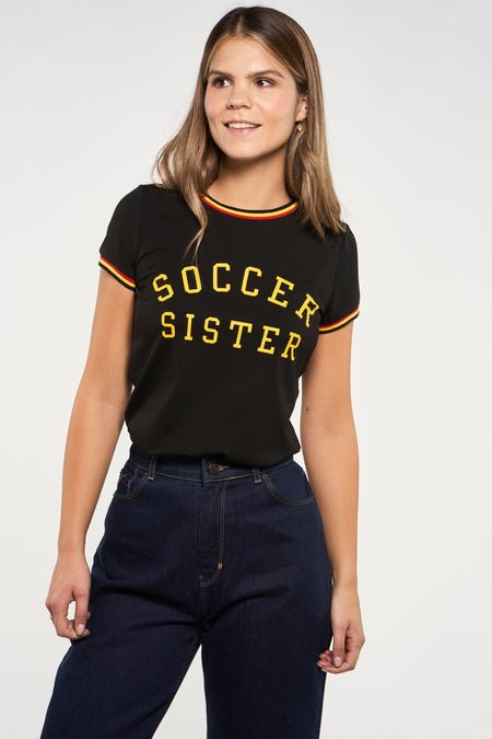 T-shirt - zwart