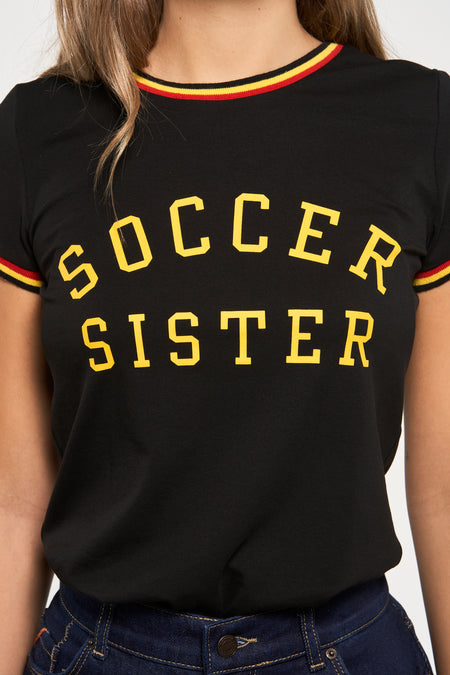 T-shirt - zwart