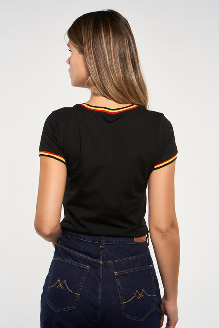 T-shirt - zwart