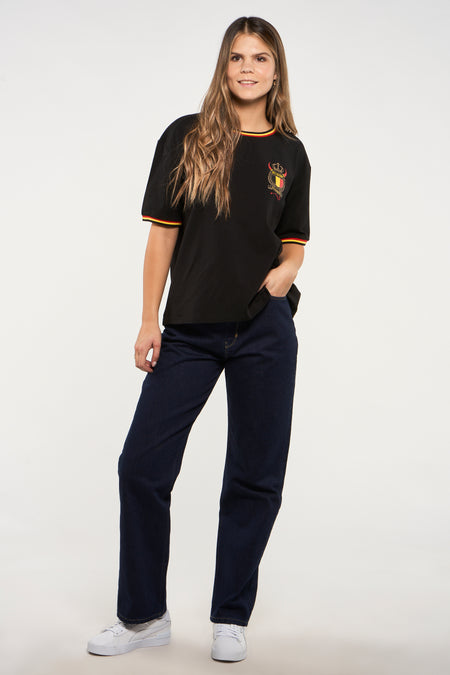 T-shirt (korte mouwen) Zwart - ZEB STYLE LAB